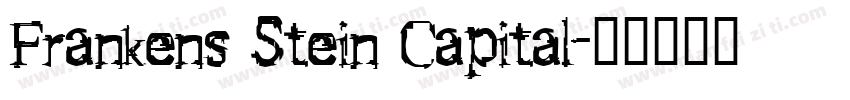 Frankens Stein Capital字体转换
